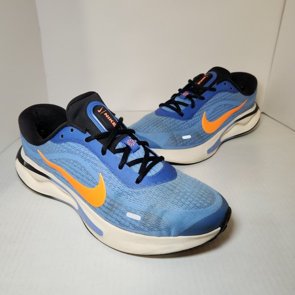 Nike Other - Nike Journey Running Shoes Men's Size 10 Blue Orange Running Training FN0228-400